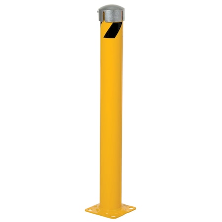 Vestil 42x4.5 Pipe Bollard w/Steel Cap BOL-JKS-42-4.5